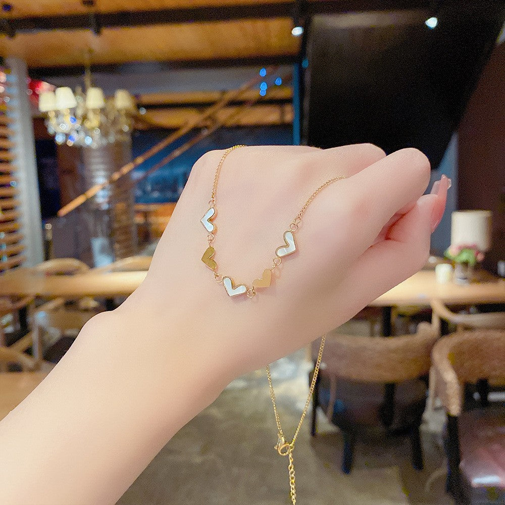 Women's Luxury Titanium Steel For Niche Design Necklaces