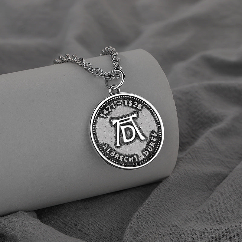 Men's Unique Hip Hop Style Tag Clavicle Necklaces