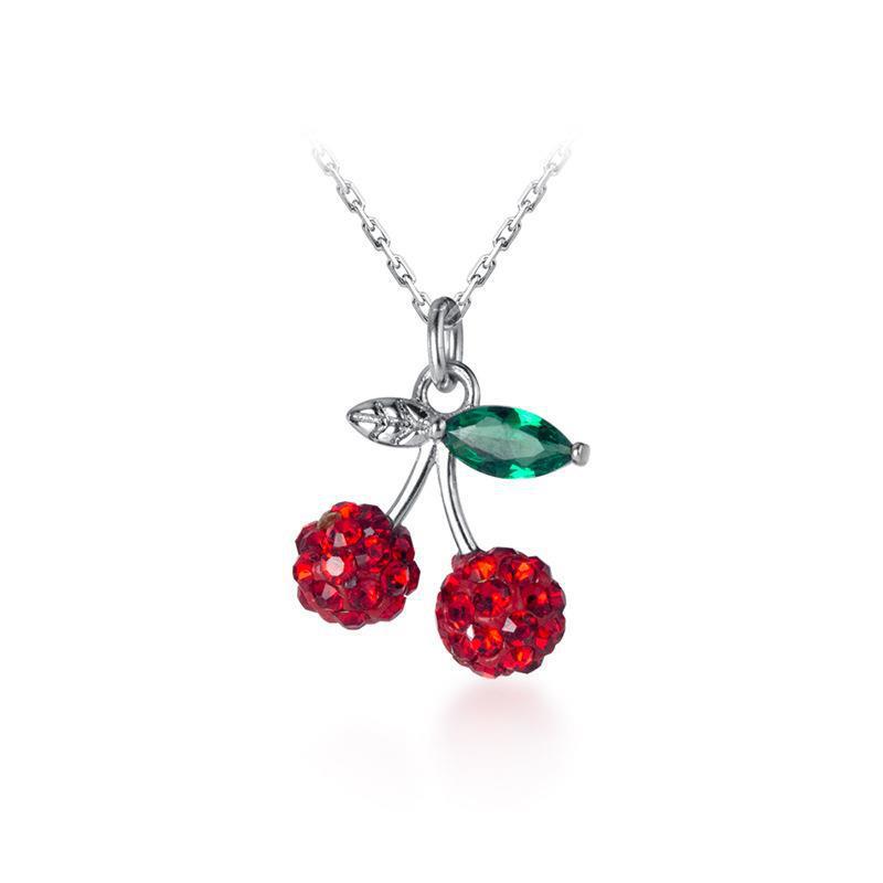Mori Style Simple Full Diamond Design Necklaces