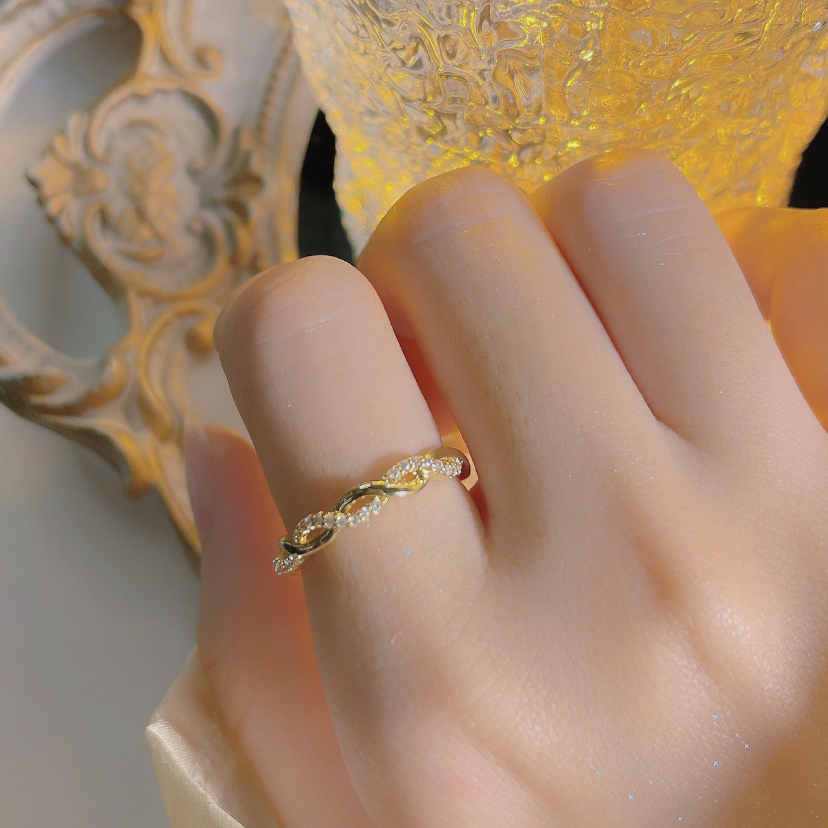 Fashion Niche Personality Tide Open High Rings