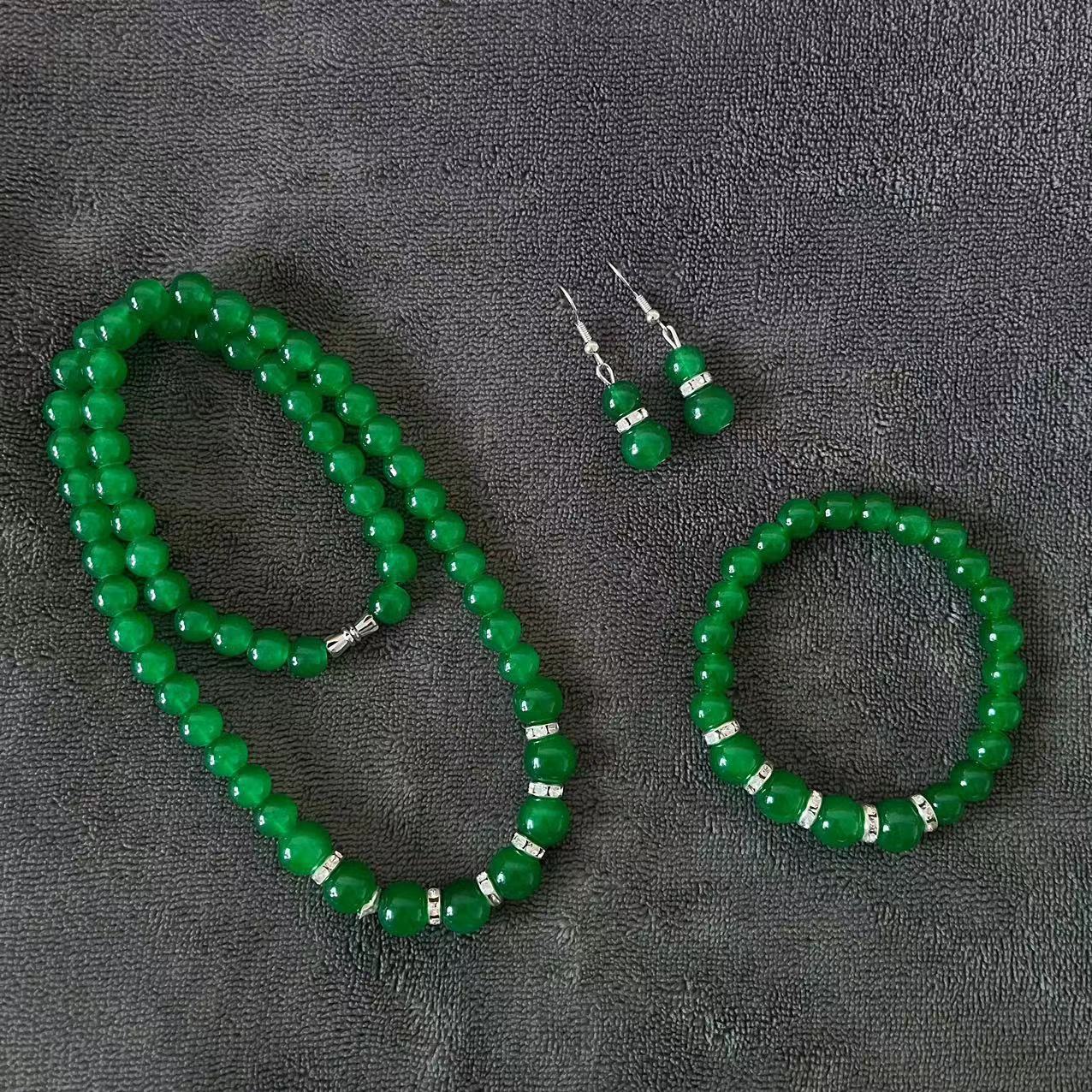 To Give Mom Three-piece Set Ancient Style High-grade Necklaces