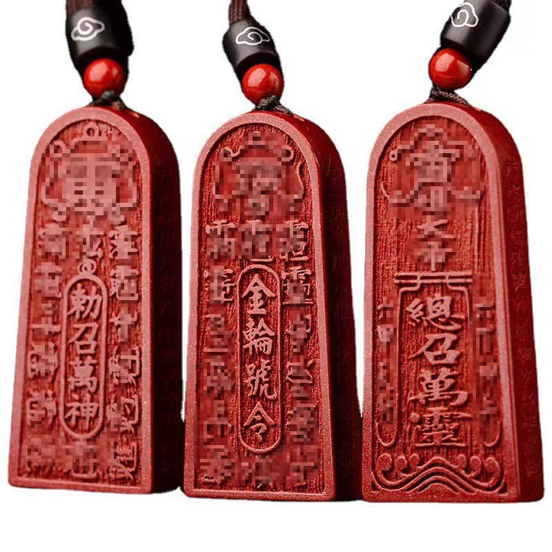 Women's & Men's Cinnabar Order Original Taoist Ornament Pendants