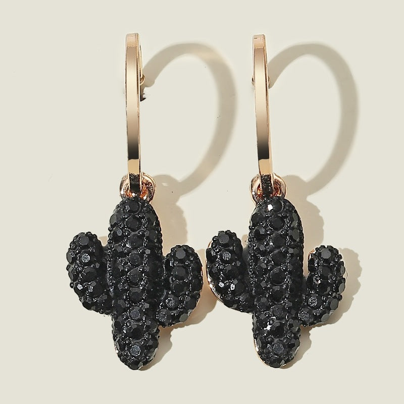 Women's Lava Love Personality Dark Trendy Punk Earrings