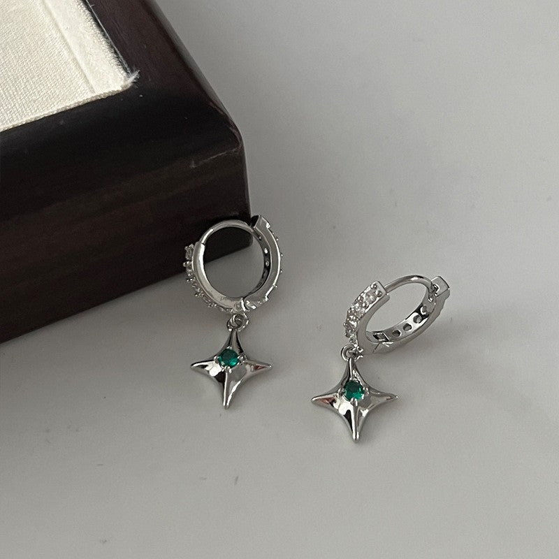 Circle Niche Design High-grade Cold Style Earrings