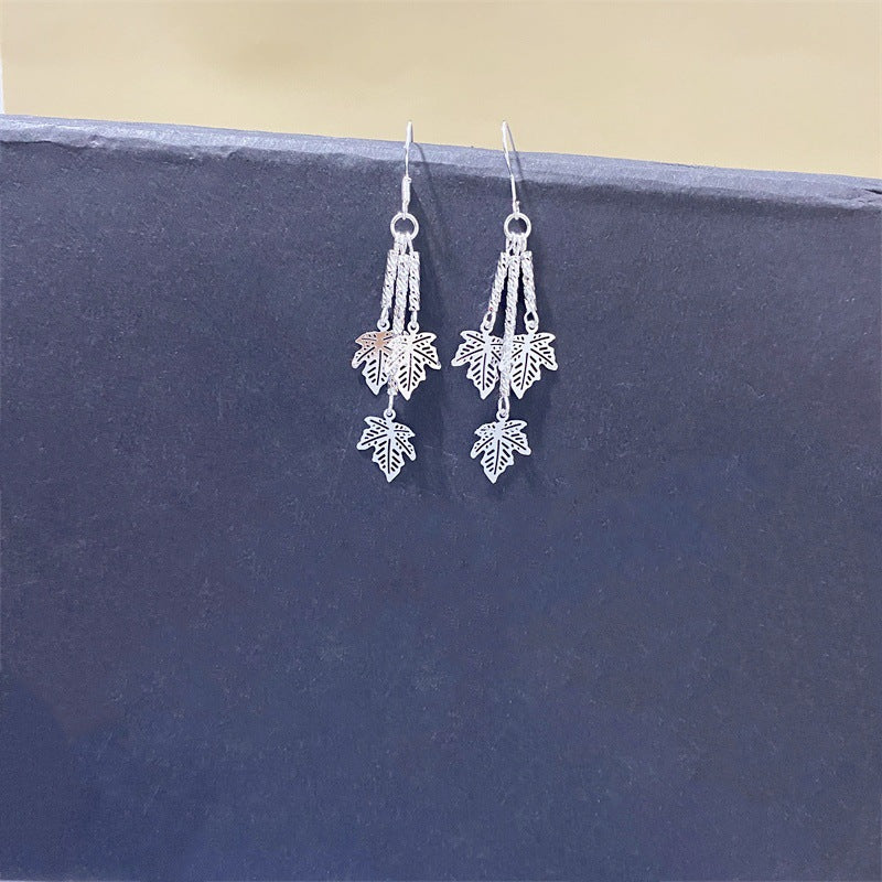 Lightweight Ethnic Style Ear Short Retro Earrings