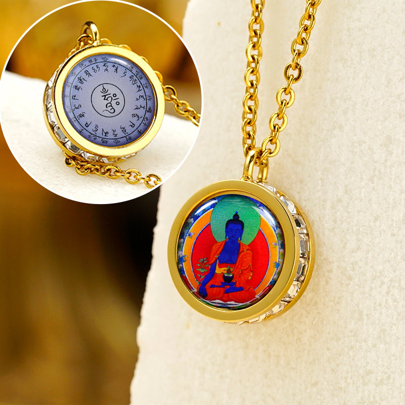 Gold Sier Clavicle Chain Light Fashion Ornament Pendants