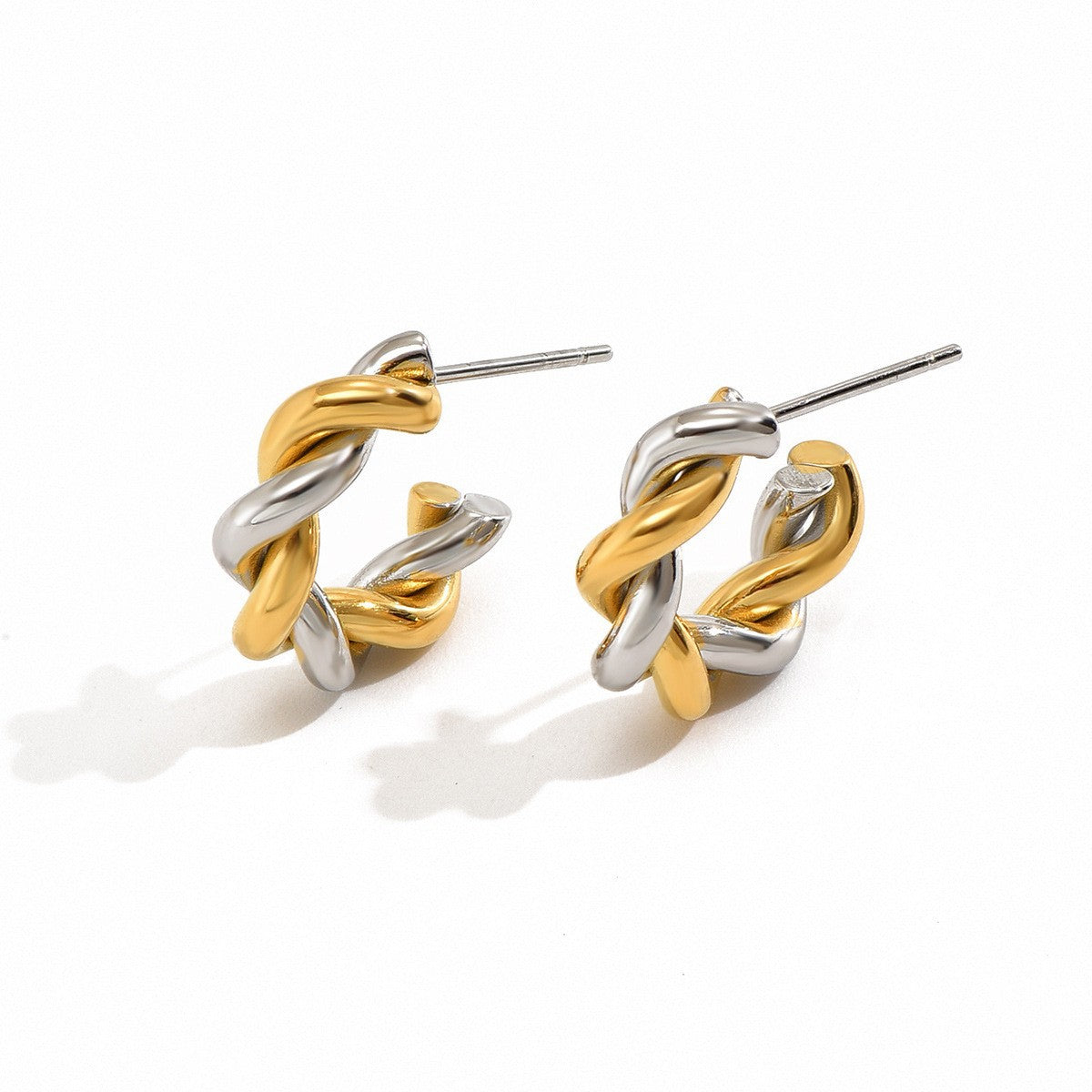 Jewelry Classic Mini Twist Fashionable Gift Earrings