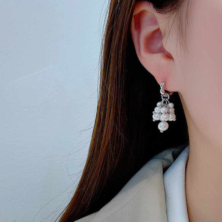 Circle Niche Design High-grade Cold Style Earrings