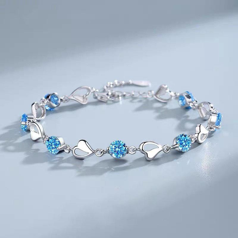 Ocean Heart Design Round High Sense Bracelet