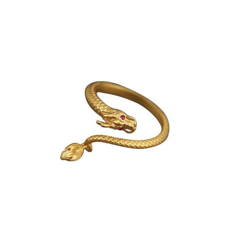 Tail Little Finger Female Zodiac Twist Niche High Sense Rings