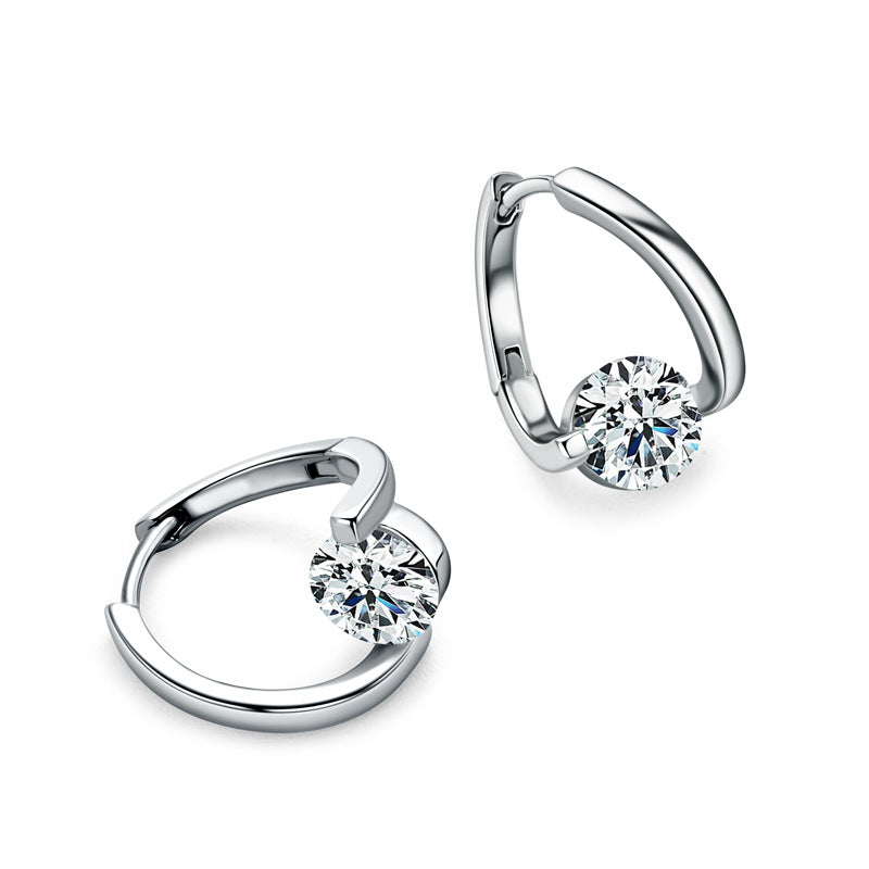 Elegant Irregular Ear Affordable Luxury Fashion Earrings