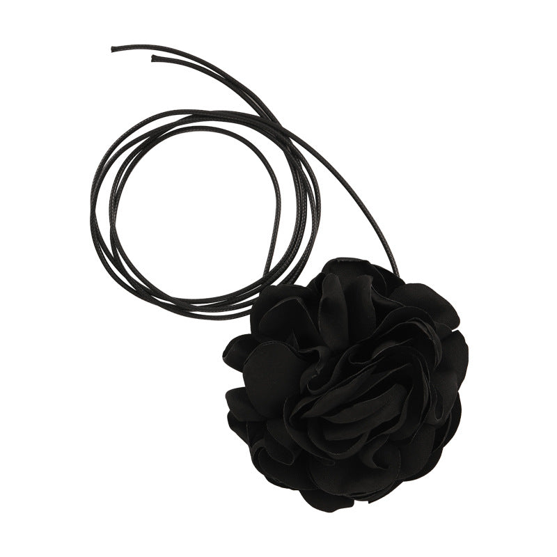 Flower Strap Rose Female Neck Band Necklaces