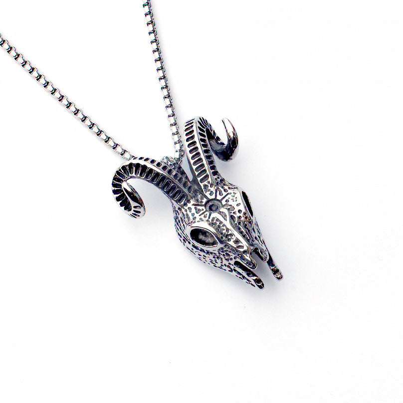 Men's Sword Darkness Dragon Fighter Titanium Steel Necklaces