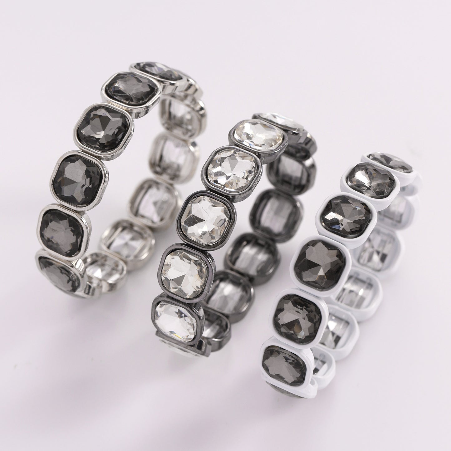 Sier Affordable Luxury Style Irregular Suit Geometric Fashion Design Sense Rings