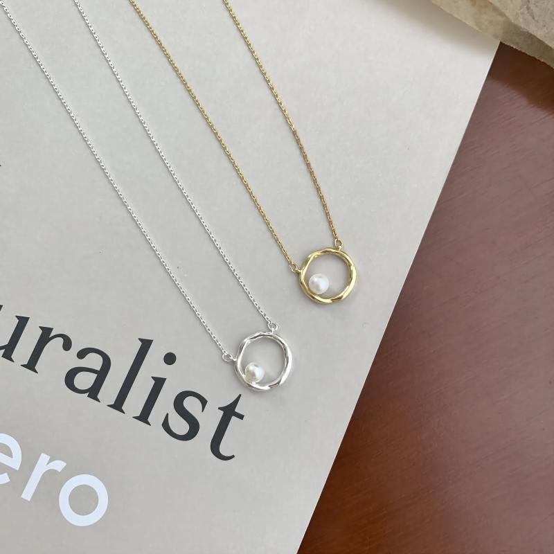 Does Not Fade Female Summer High Sense Minimalist Rhinestone Necklaces