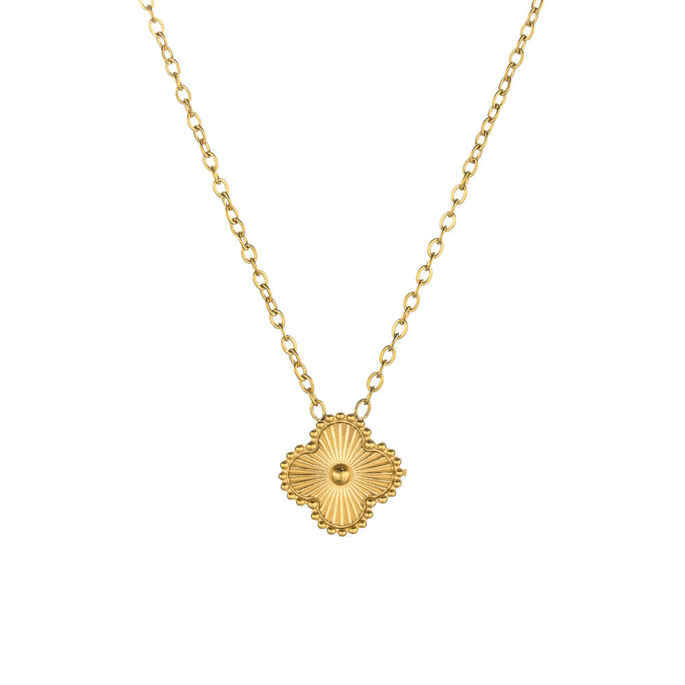 Women's Four-leaf Flower Fashion Temperament Entry Jewelry Set