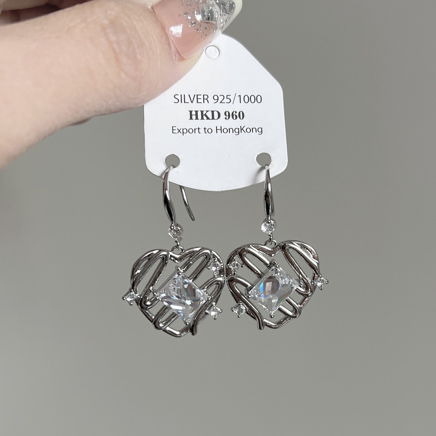 Light Luxury Zircon Pearl Elegant High-grade Earrings