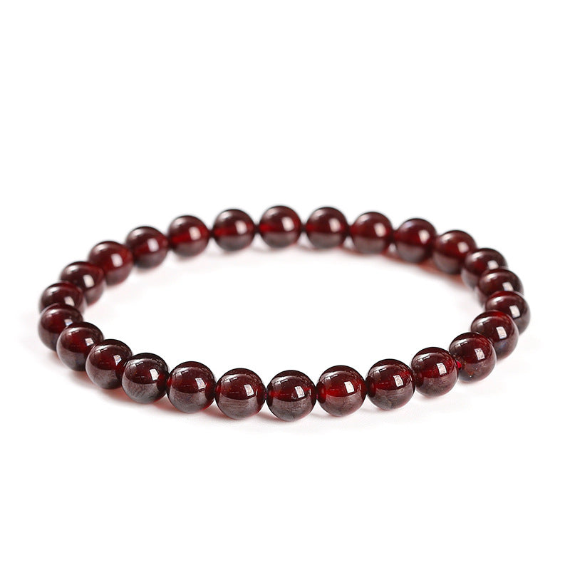 Jewelry Natural Garnet Fashion Simple Woman Bracelets