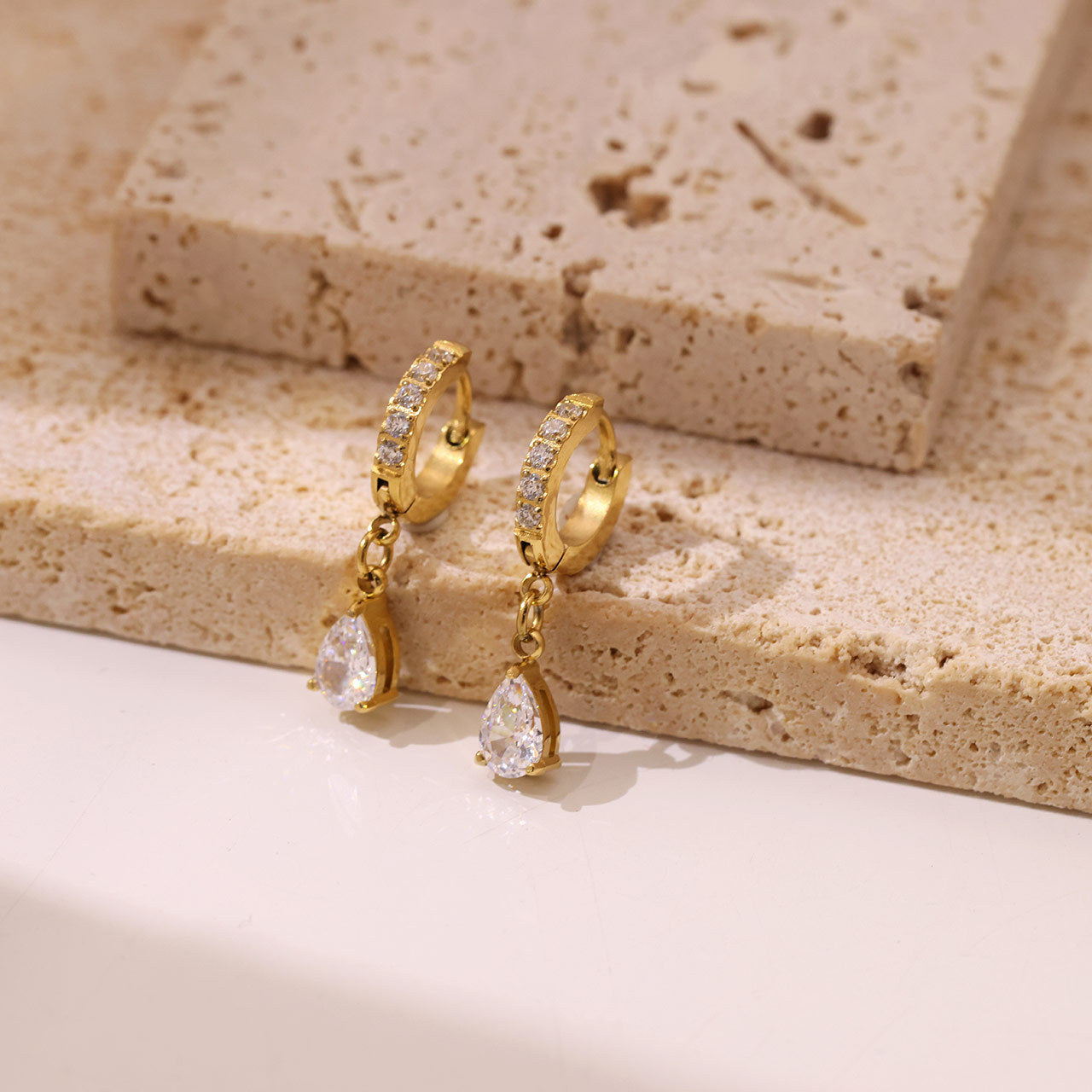 Drops Exquisite Temperament Wild High Sense Ear Earrings