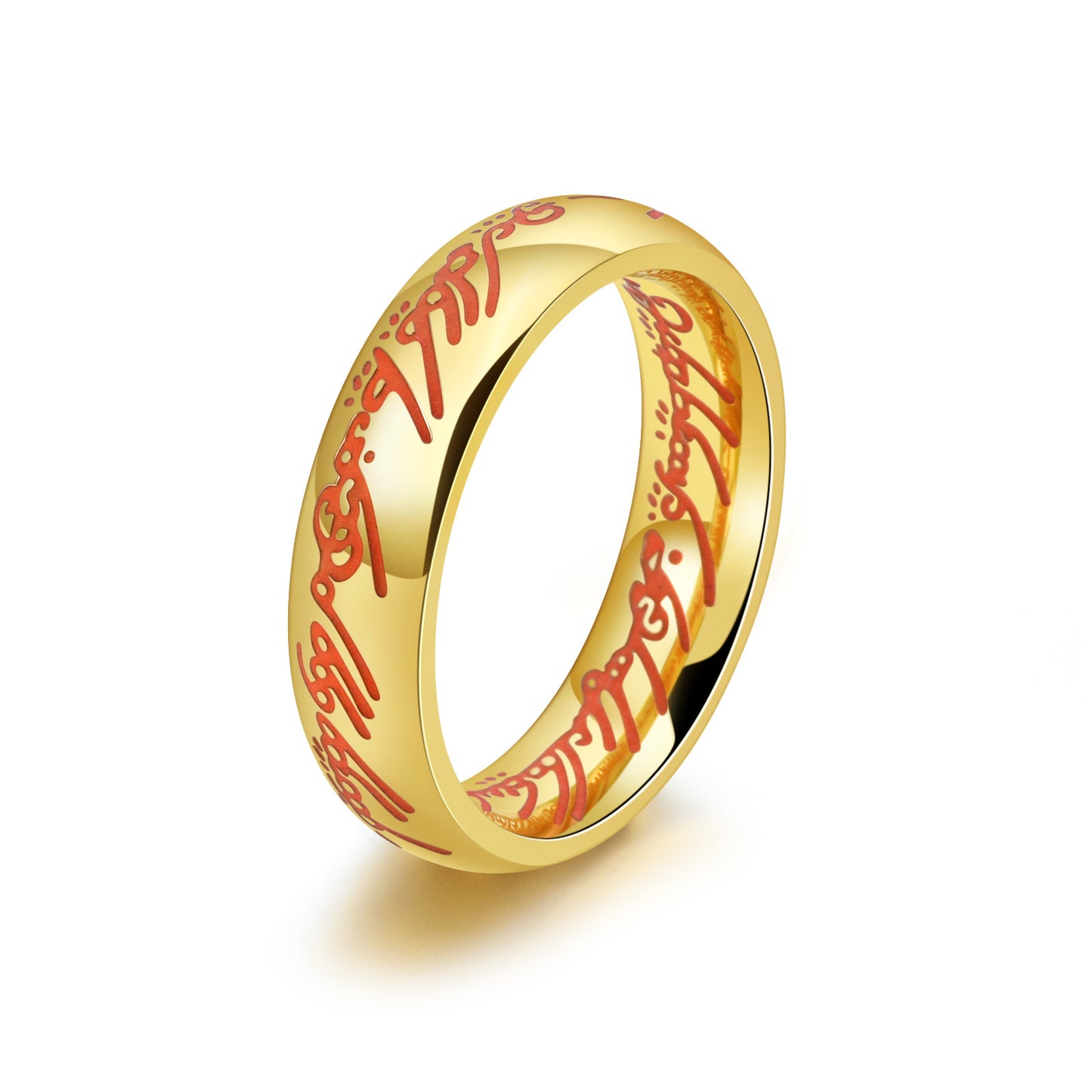 Women's & Men's Steel Personality Trendy Smear Luminous Magic Rings