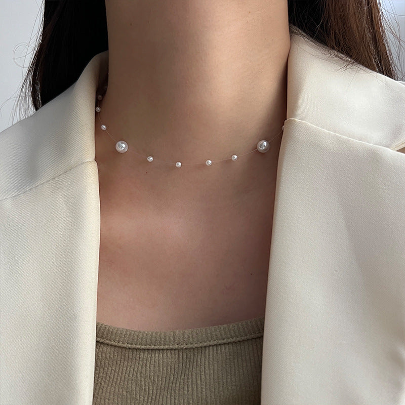 Women's Elegance French Classic Style Clavicle Chain Necklaces
