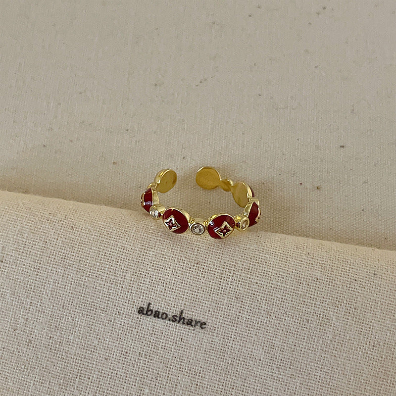 Open Collection Female Personality Fashion Exquisite Rings