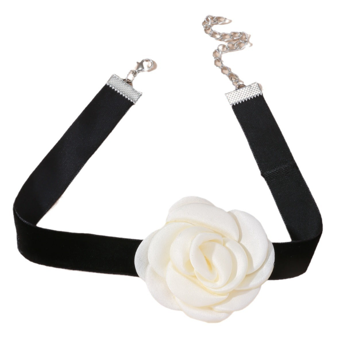 Style Vintage Veet Band Black Red Necklaces