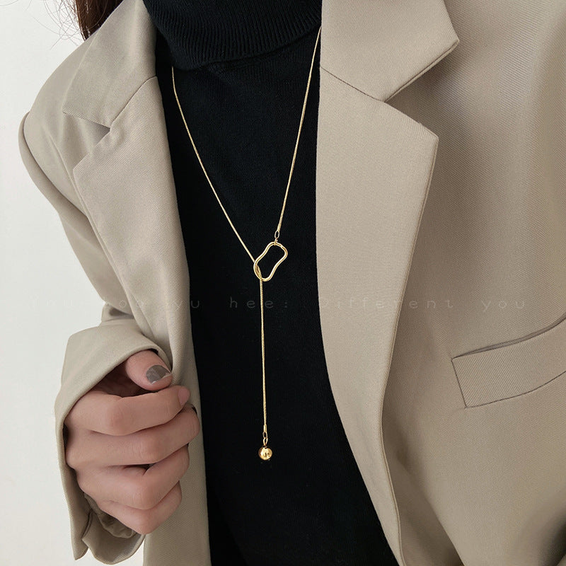 Trendy Light Luxury Minority High-grade Long Necklaces