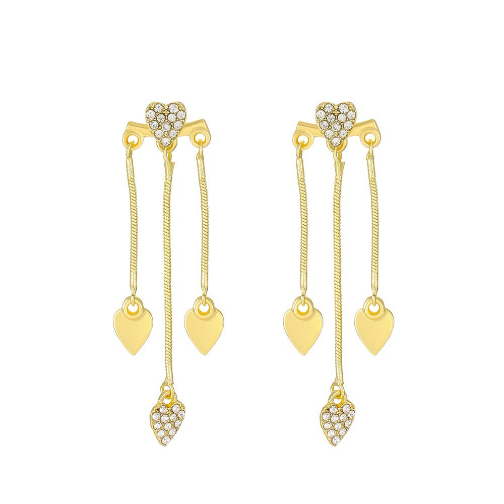 Women's Heart-to-heart Tassel For Affordable Luxury Fashion Rings