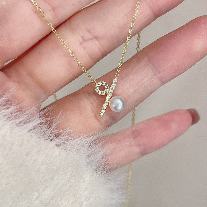 Female Design Pearl Light Luxury Clavicle Necklaces