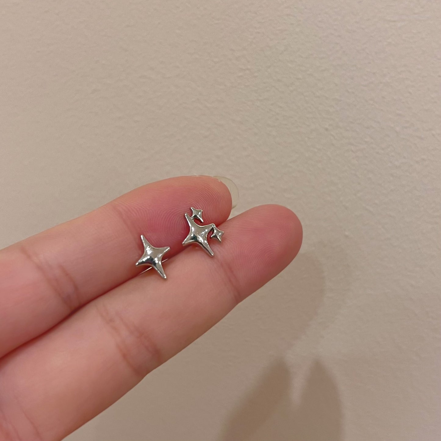 Personality Five-pointed Star Asterism Temperament Cold Earrings