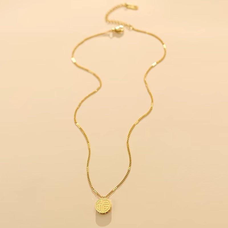 Clavicle Chain National Gift For Girlfriends Necklaces