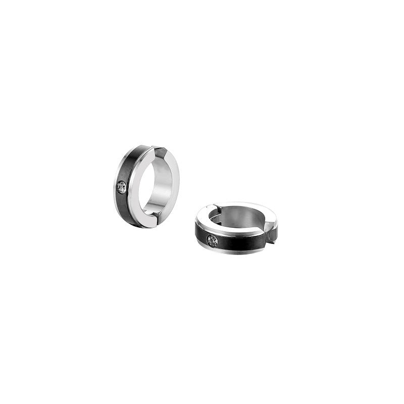 Steel Clips Clip Pseudo See Electricity With Earrings