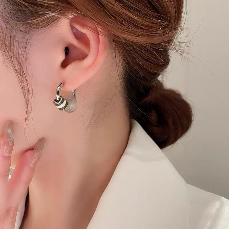 Circle Niche Design High-grade Cold Style Earrings