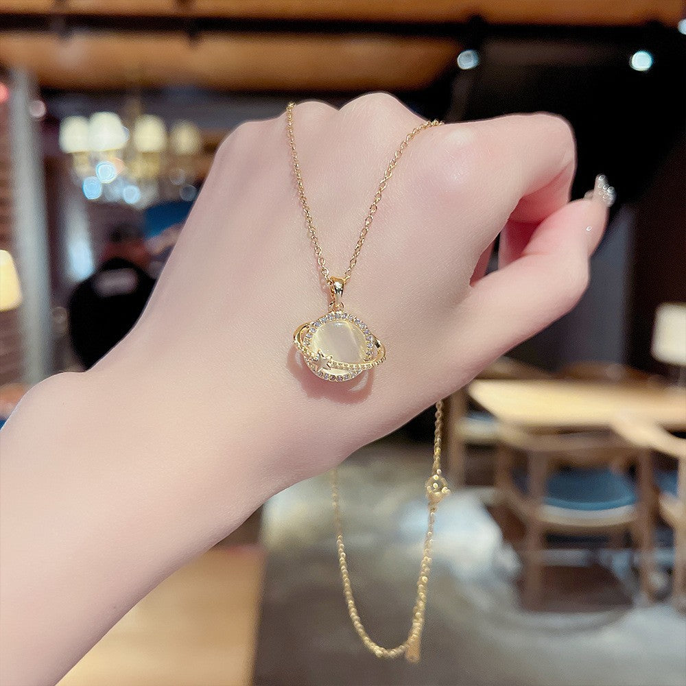 Women's Luxury Titanium Steel For Niche Design Necklaces