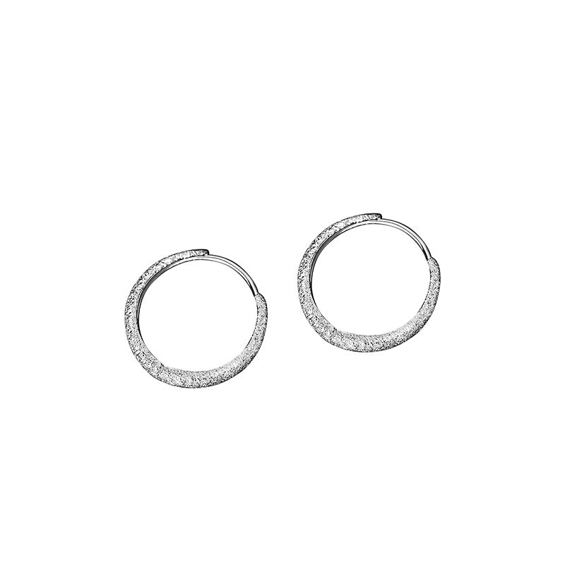 Like Star River Ear Sparkling Shiny Stud Earrings