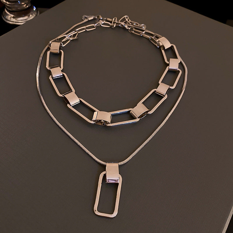 Women's High-grade Accessories Clavicle Chain Super Shiny Necklaces