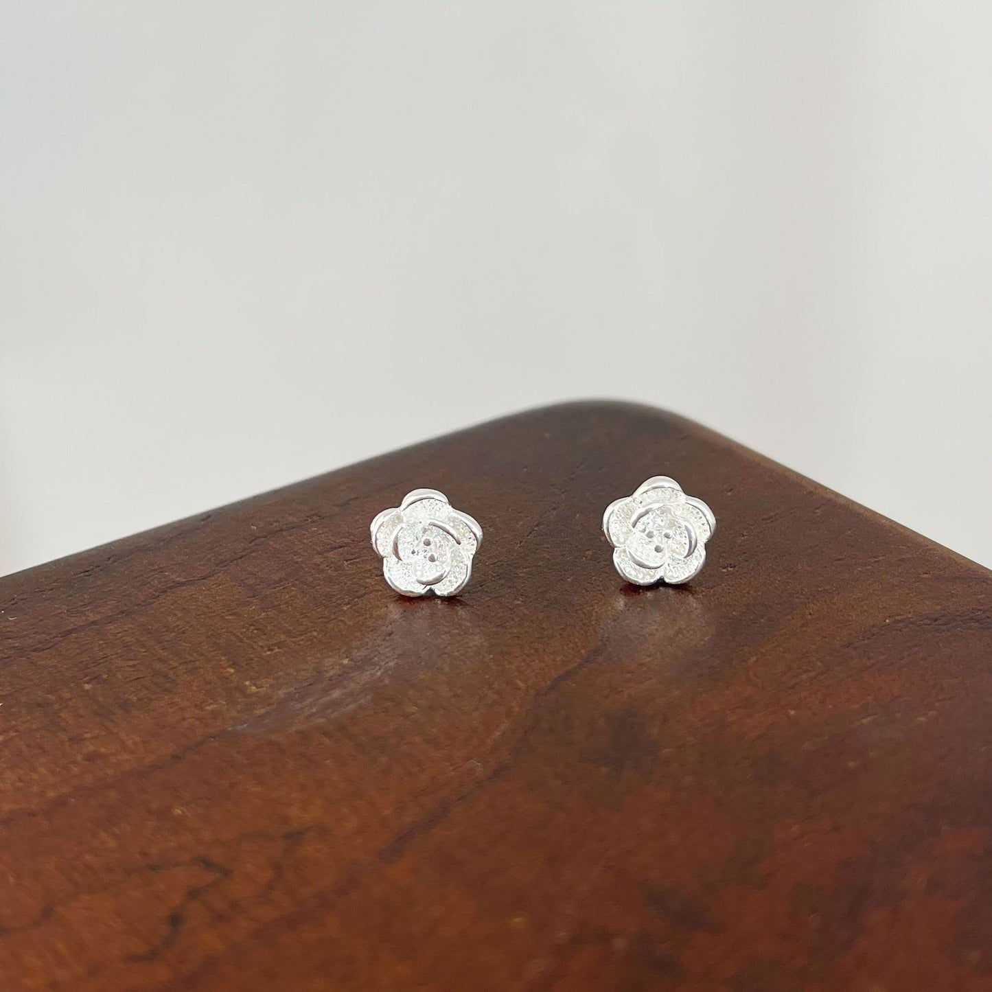 Women's Sier Needle Korean Style French Temperamental Pearl Earrings