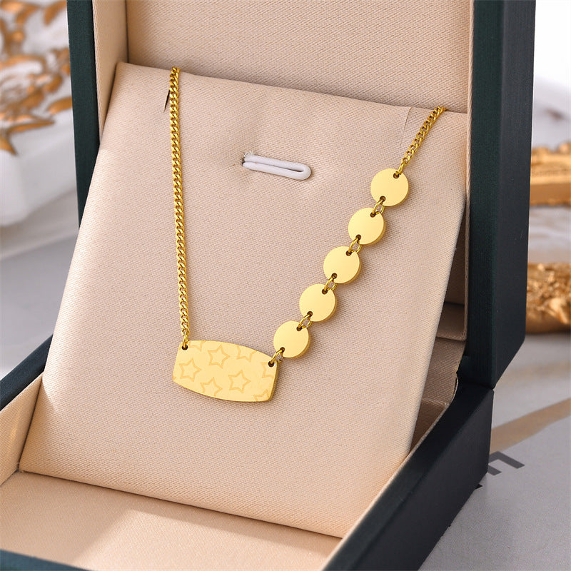 Women's Titanium Steel Ornament Simple Fashion Personality Necklaces