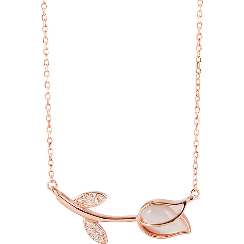 Women's Rose For Design High-grade Light Luxury Necklaces