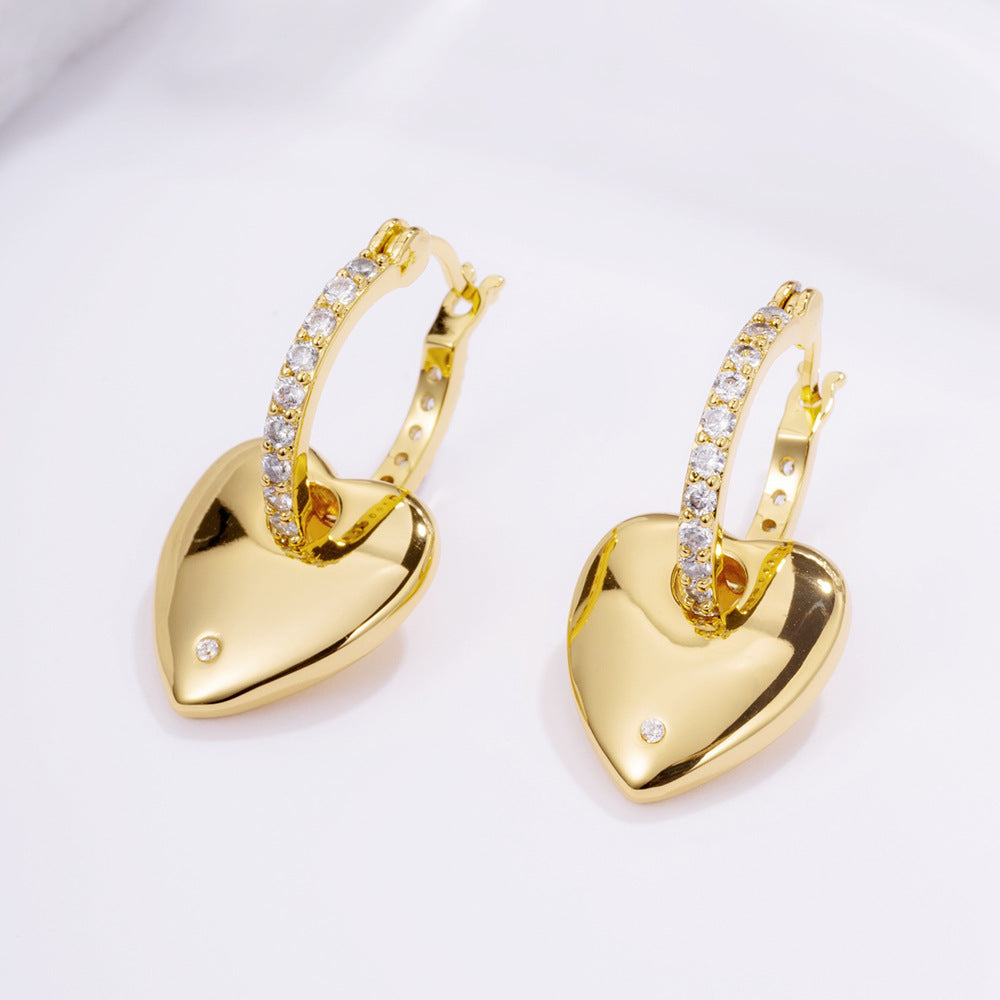 Women's Camellia Imitation Pearl Chinese Style Niche Earrings