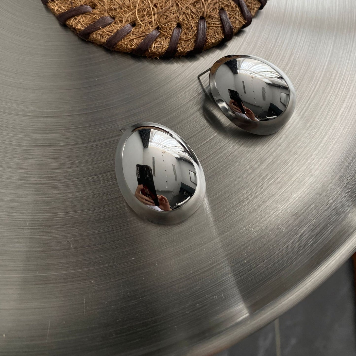 Women's Ellipse Sweater Chain Elegant High Sense Rings