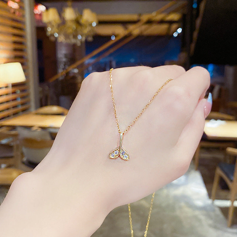 Women's Luxury Titanium Steel For Niche Design Necklaces