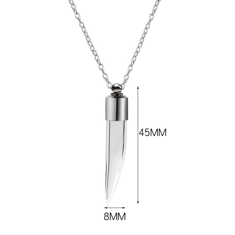 Bottle Twist Wire Can Be Opened Necklaces