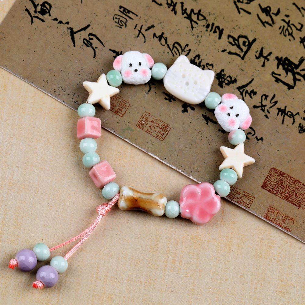 Circle Chinese Style Cute Refreshing Stall Night Bracelets