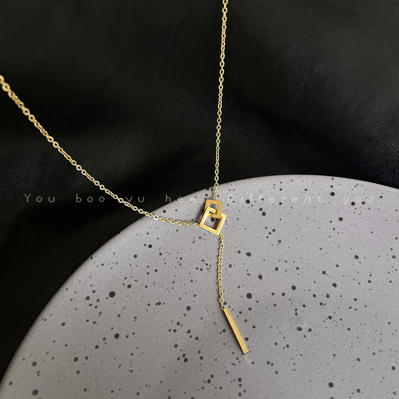 Trendy Light Luxury Minority High-grade Long Necklaces