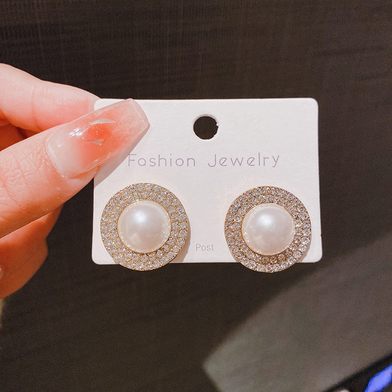 Needle Korean Minimalist Summer High Sense Exaggerated Earrings