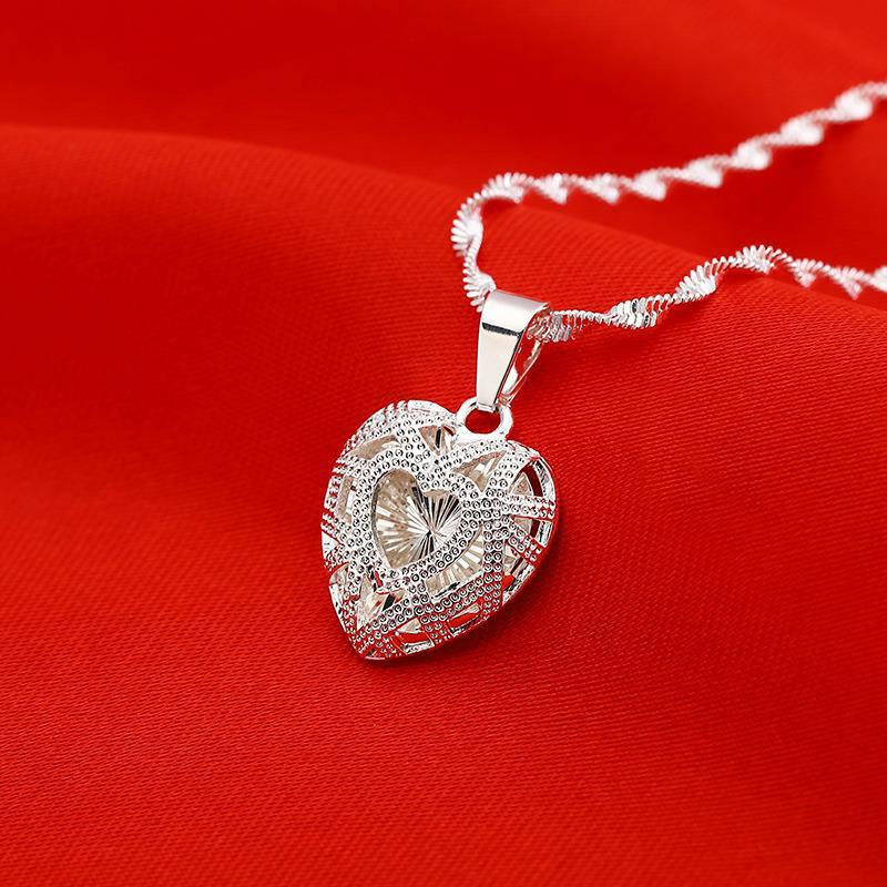 Women's Hollow Clover Vintage Gourd Water Drop Necklaces