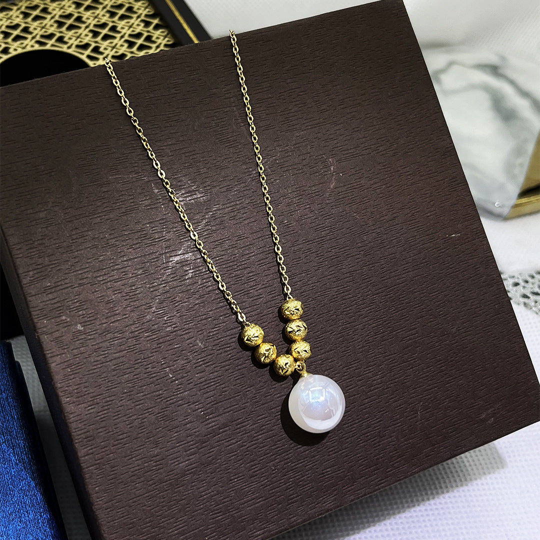 Female Fashion Titanium Steel No Fading Necklaces