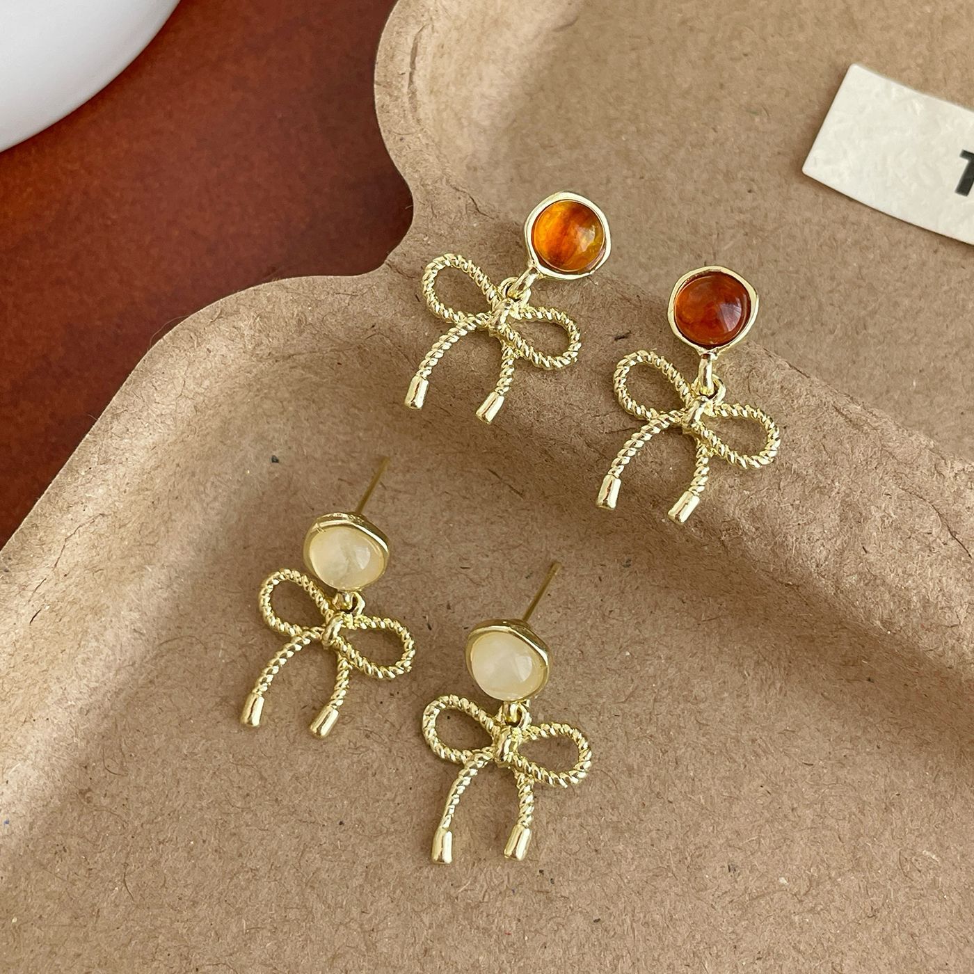 Female Sier Needle Niche Exquisite Versatile Earrings